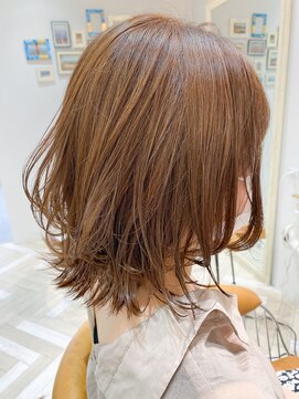 シー バイ ロンド 新宿(Sea by Lond) 【藤原三知代】ココアブラウン大人レイヤー