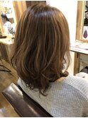 ナチュラルハイライトカラー