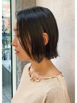 センスヘア(SENSE Hair) 切りっぱなし外ハネボブ