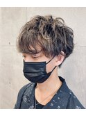 無造作マッシュレイヤー