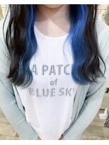 トーク 伊丹本店(TAL'KE)&nbsp;TAL'KE/インナーカラー×ブルー_724