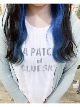 トーク 伊丹本店(TAL'KE) TAL'KE/インナーカラー×ブルー_724