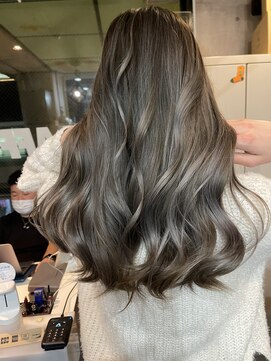 ラフ(LAFF) #黒髪#ボブルフ#ネビージュ#小顔#ワンレン