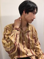 キー(kii) センターパート ナチュラルマッシュショート 刈り上げマッシュ