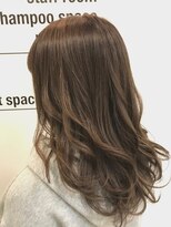 ヘアブランコブランコ 横浜(hair blanco_blanco)&nbsp;似合わせカット/くびれヘア/デザインカラー/艶ボルドー[横浜駅]