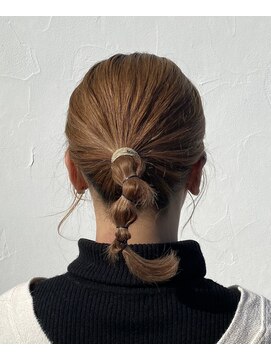 ガーデン Garden ヘアーメイク hair make 簡単ヘアアレンジ