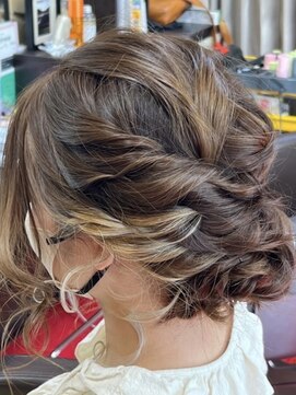 ガラ(GALA) ヘアセット