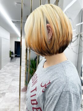 エトワール(ETOILE) 狐カラー&抜きっぱなしブリーチ