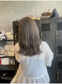 ブリーチカラー　大人可愛いラテブラウン♪