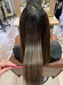 エイミーバイアフロート(amie  by afloat) やるなら今です!艶髪マジカルストレート