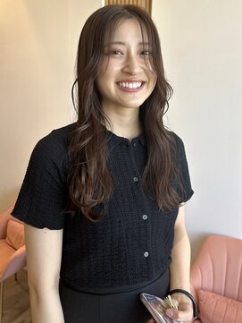 ロジェブルー(Rosier Bleu) 【ゆるふわロング】定番ブラウンカラー