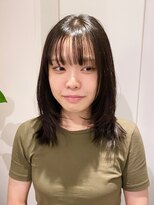 イト(ito)&nbsp;【 ito / 梅田 】地毛風カラー×顔まわりレイヤー