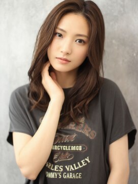 エルブロッサム 北上尾店(L-Blossom) くびレイヤーエモージュ小顔カット大人ガーリー