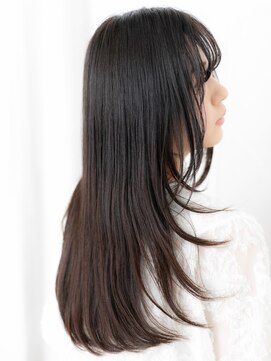 ドクターズ サロン ラブ(Dr's Salon LAB) 髪質改善オリーブブラウンレイヤーロングa古河20代30代40代