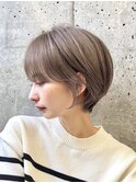 ショート ショートボブ 小顔カット 小顔ヘア 丸みショート