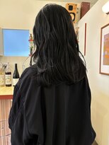 ヒントステーション(HINTSTATION)&nbsp;〈浅草 半個室〉地毛風ブルーブラック