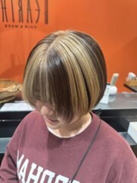 アース 霧島国分店(HAIR&MAKE EARTH) デザインカラー！！