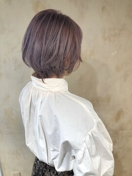 ルチア ヘア ステラ 京都店(Lucia hair stella) ラベンダー/ダブルカラー/インナーカラー/学割U24/京都/河原町