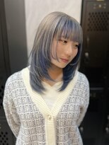 ヴァイス 渋谷店(VAICE)&nbsp;アンブレラデザインカラー/レイヤーカット/推しカラー