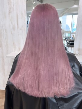 アンククロス 渋谷(ANKH CROSS) ペールピンク/ピンクラベンダー/ピンクカラー/ピンクヘア/渋谷