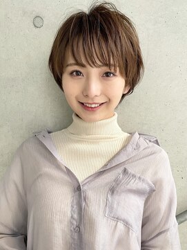 トイロ 自由が丘(Toiro) 20代30代前髪あり丸みボブショート