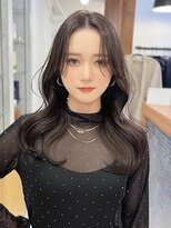 ルフェリ(Lufeli)&nbsp;【Lufeli】韓国風巻き/ブルーカラー/マロンベージュ