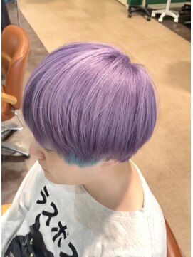 ネオンズ 南郷18丁目店(NEON´S) 【札幌白石 ハイトーンカラー(ホワイトラベンダー)松本 凌弥】