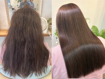 サロンドレノマパートスリー(SALON de renoma P-lll)の写真/お客様の髪質に合わせた薬剤を選定。髪質改善メニューで、自分のなりたいを叶えてくれるサロン。行徳/50代