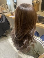 パラゴ(PARAGO.)&nbsp;ロングレイヤー×ハイトーンオリーブベージュ