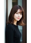20代30代40代　大人女性/前髪ありミディアムスタイル