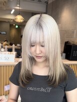 メロウバイケンジ(mellow by KENJE)&nbsp;ブリーチカラー/ダブルカラー/ケアブリーチ