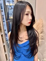 ディーバ 渋谷(D.I.E.V.A)&nbsp;20代30代韓国風顔周りフェイスレイヤーナチュラルロング