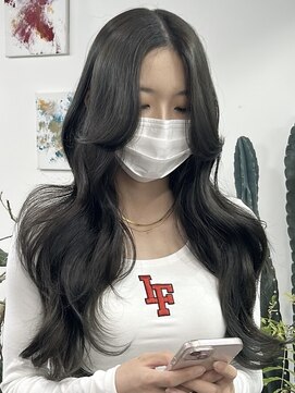 ノート(note) 韓国風レイヤーカット髪質改善ダブルカラーハッシュカット