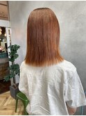 10代20代 オレンジブラウン/オレンジ