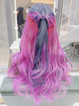 デイズ(days) インナーピンクカラー/くるえりんぱヘアレンジ