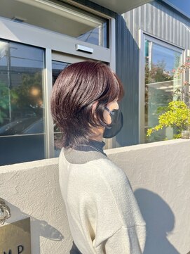 ランプヘアーデザイン(LAMP HAIR DESIGN) 【大森 智博】ミディアムウルフ/ミディアムレイヤー