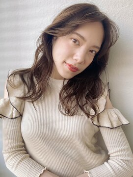 カバーヘア ブリス 志木南口駅前店(COVER HAIR bliss) ゆるふわコテ巻き風ニュアンスパーマ/デジタルパーマ/小顔p志木