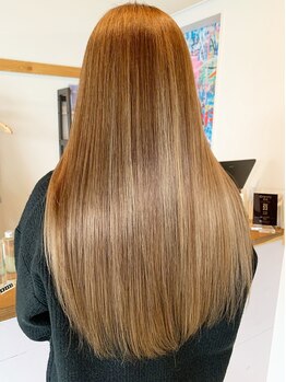 ワンバイワン(One×One)の写真/【富山】ハイダメージ毛やブリーチ毛でもかけられる《酸性縮毛矯正》あなたのお悩みしっかり解決◎