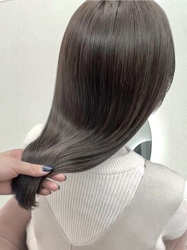 ディスイズ(thisis) 髪質改善縮毛矯正/オリーブブラウン【thisis moe】