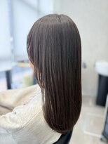 ルスリー 横浜店(Lsurii) 横浜駅/髪質改善縮毛矯正/黒髪/小顔