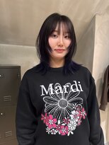 ニキータ(Nikiita)&nbsp;【rico style】レイヤーボブ/アンブレラカラー/パープル