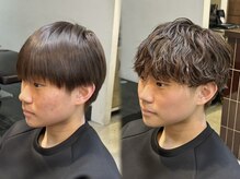 直毛でメンズパーマがかかるか心配。波巻きパーマやシャドウパーマみたいな自然な動きは作れますか？