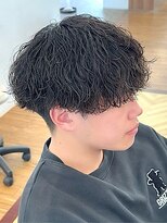 イーストハムアネーロ(EAST HAM anello) メンズマッシュ/ツイストスパイラルパーマ/ショート