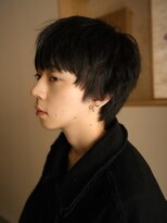 ハイマー(HEIMER) 韓国メンズ/センターパート/ダークアッシュ