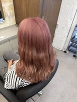 エイト プラット 渋谷2号店(EIGHT plat)&nbsp;ピンクベージュ　ハイトーンカラー　5/22