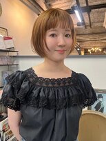 リテ(rite) ベージュカラーショートボブ