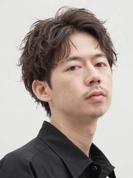 バイフィフス 原宿/表参道(by fifth) メンズパーマルーズショートアクティブショート緩めツイスパ