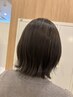 レディース似合わせカット+フル艶カラー+トリートメント¥14500→¥7000