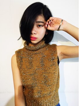 ピープル(people) 〔people〕ラフな重ためボブ