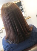【縮毛矯正】フローディアモア酸性ストレート